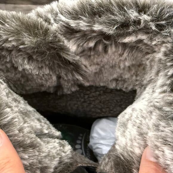 NIB Spring Step 41 9.5-10 Milagra Faux Fur Lining Comfy Winter Ankle Boots Black - Picture 8 of 12